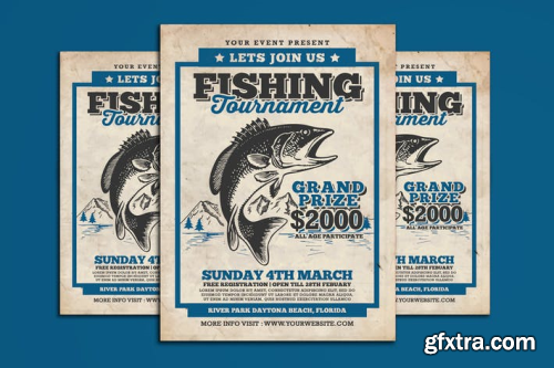 Fishing Tournament Flyer