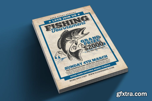 Fishing Tournament Flyer