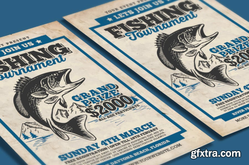 Fishing Tournament Flyer