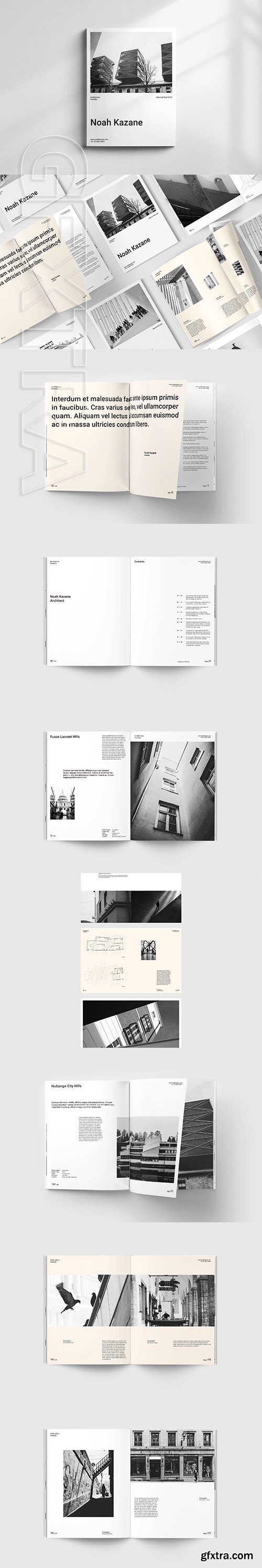 CreativeMarket - Architect Portfolio 3492746