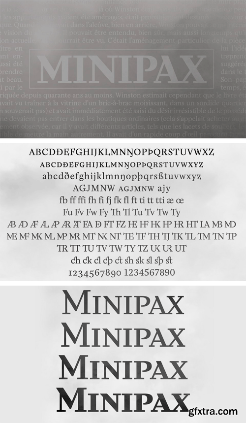 Minipax Font Family