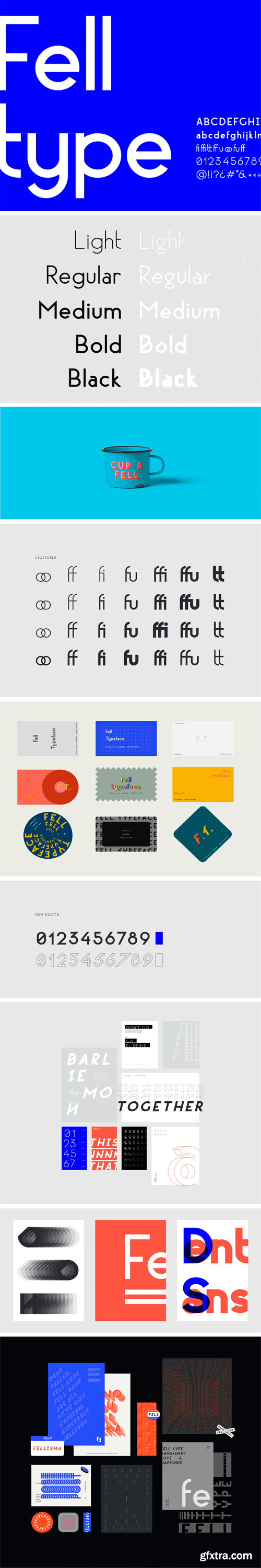 Fell Font Family