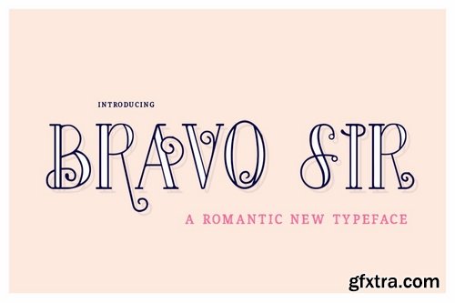 CM - Bravo Sir Font Family 3537614