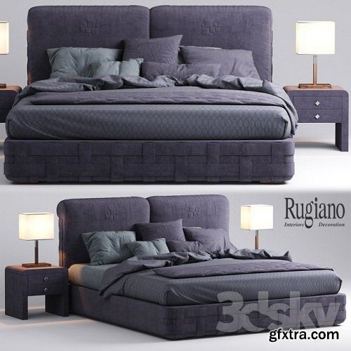 Bed rugiano braid bed