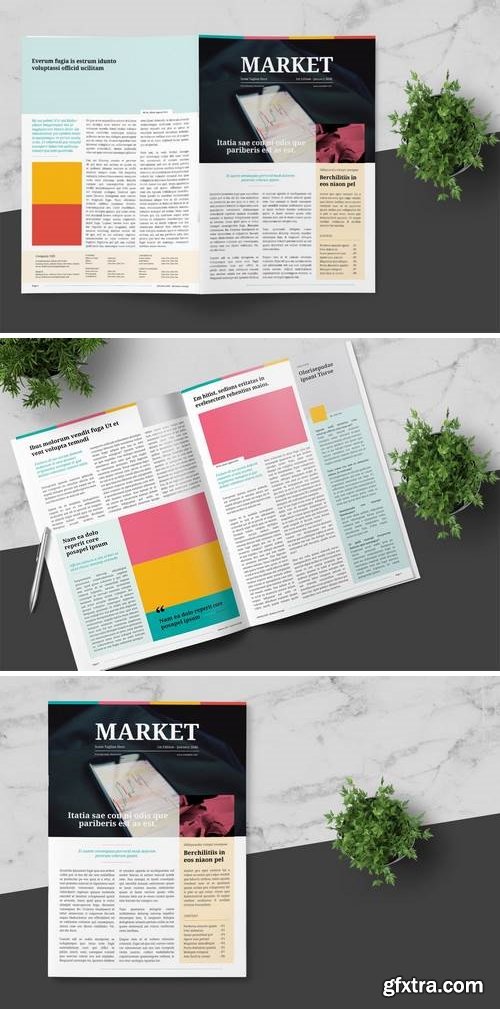 Clean Minimal Business Newsletter Template