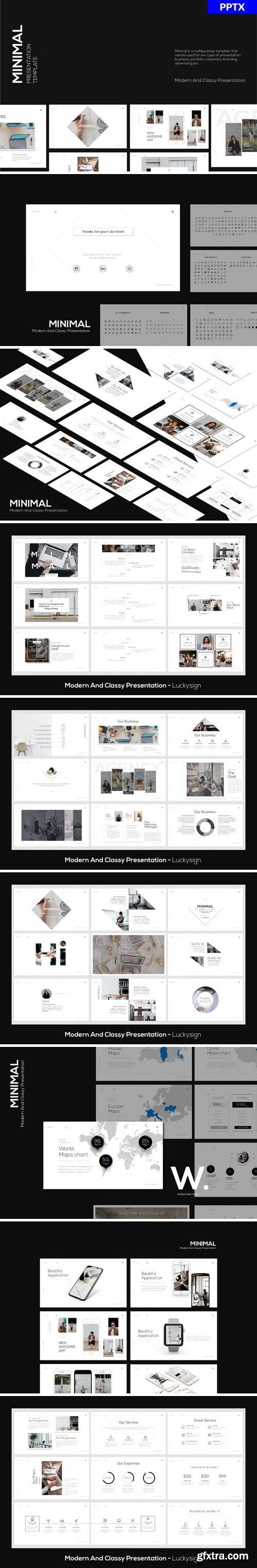 MINIMA - PowerPoint, Keynote and Google Slides Template LS