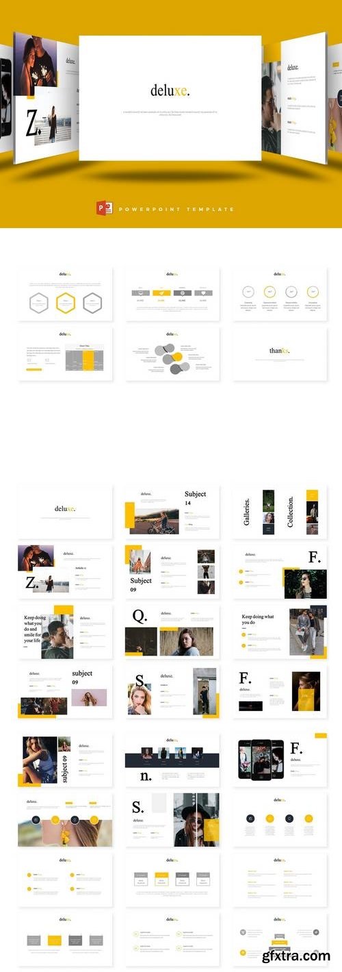 Deluxe - PowerPoint, Keynote and Google Slides Template