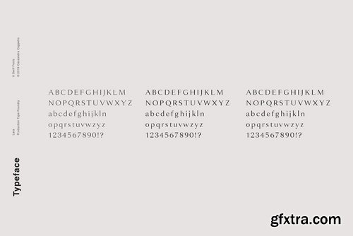 CM - Lara - Sophisticated Serif Typeface 3541702