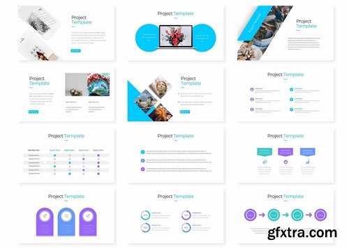 Project - Powerpoint Keynote and Google Slides Templates