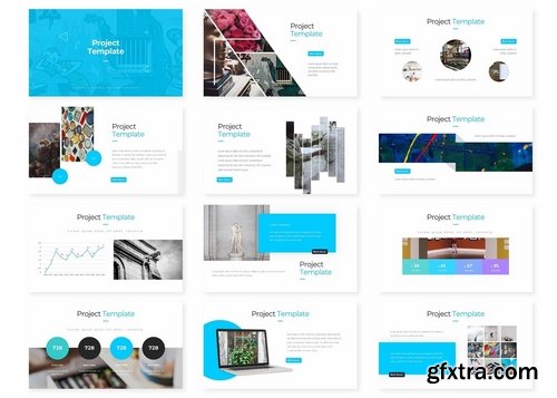 Project - Powerpoint Keynote and Google Slides Templates