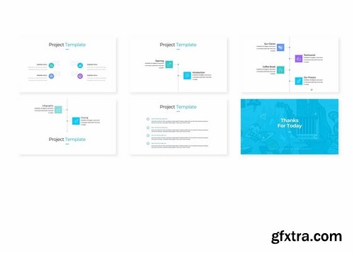 Project - Powerpoint Keynote and Google Slides Templates