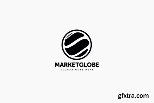 Market Globe Logo Template