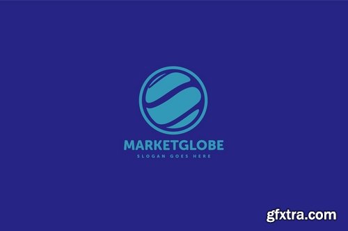 Market Globe Logo Template