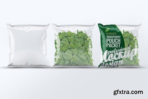 Transparent Pouch Packet Mock-Up