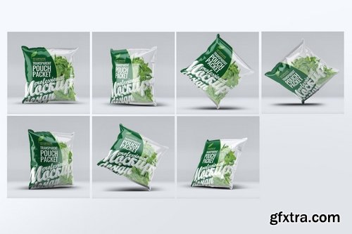 Transparent Pouch Packet Mock-Up