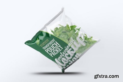 Transparent Pouch Packet Mock-Up