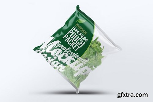 Transparent Pouch Packet Mock-Up