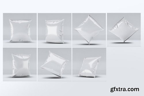 Transparent Pouch Packet Mock-Up