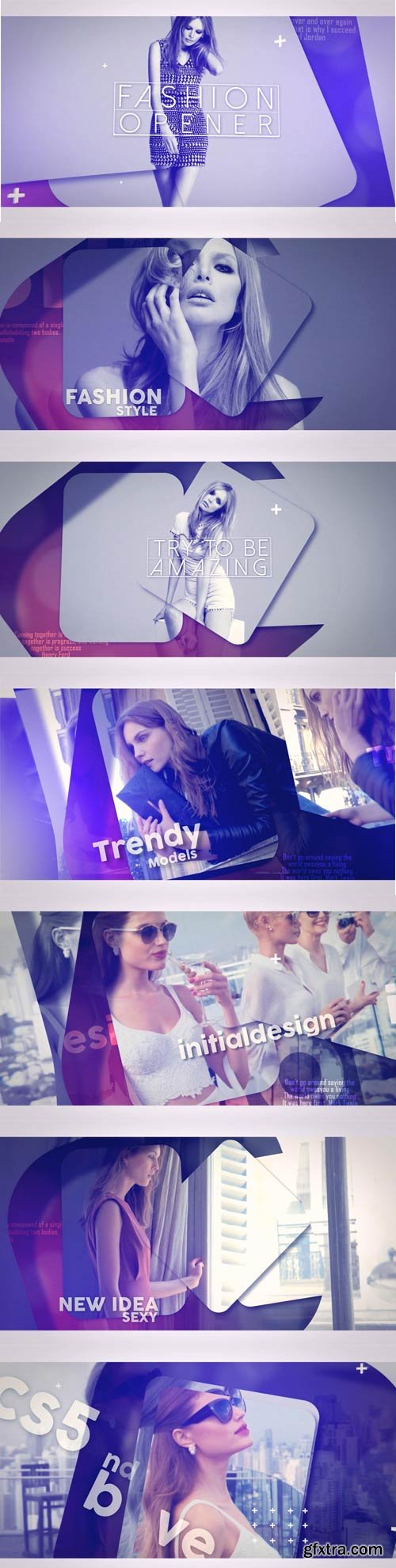 Videohive - Glass Fashion Opener - 19748308