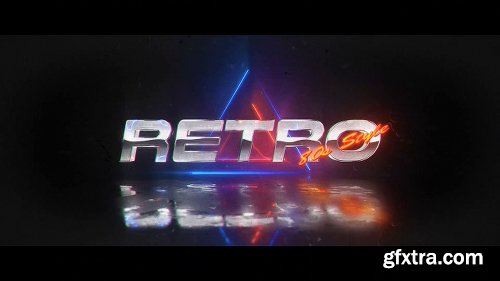 Videohive Retro Wave Logo 22861180