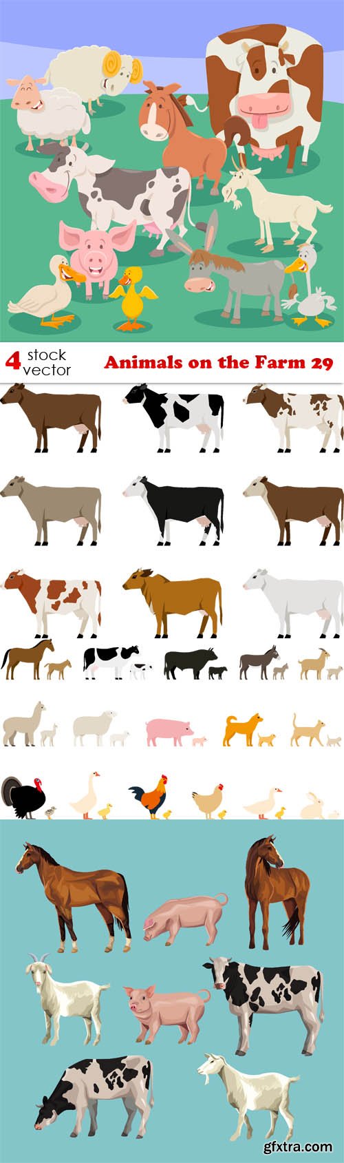 Vectors - Animals on the Farm 29