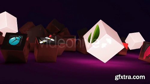 VideoHive Cubes Stereo 3D 5004553