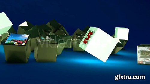 VideoHive Cubes Stereo 3D 5004553