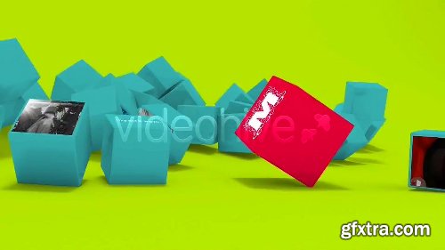 VideoHive Cubes Stereo 3D 5004553