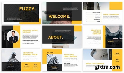 Fuzzy - Creative Powerpoint Presentation Template