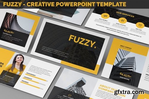 Fuzzy - Creative Powerpoint Presentation Template