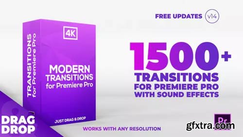 Videohive - Modern Transitions | For Premiere PRO V.14 - 21922312