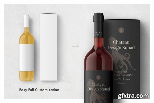 Essential Wine Bottle Mockup Set