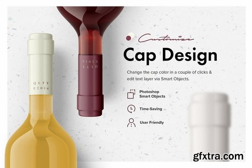 Essential Wine Bottle Mockup Set