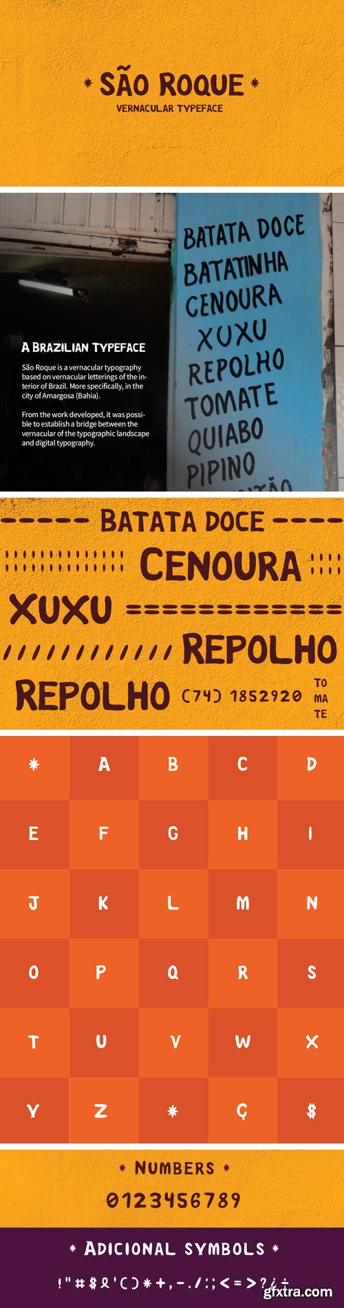 Sao Roque Typeface