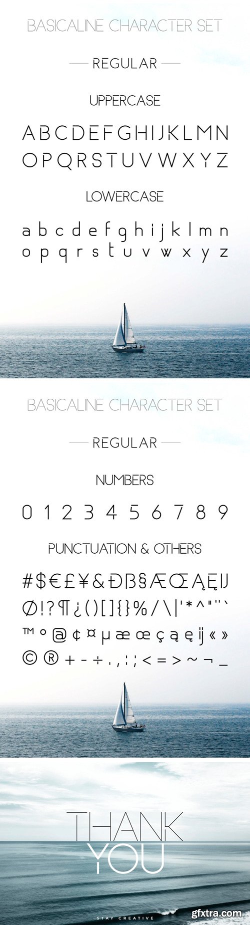 Basicaline Sans Serif Font