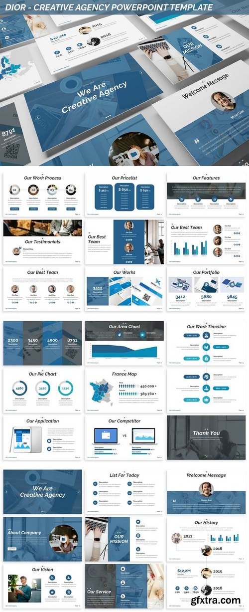 Dior - Agency Powerpoint Template