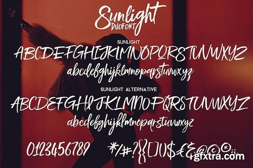 CM - Sunlight - Brush Font Duo 3545139