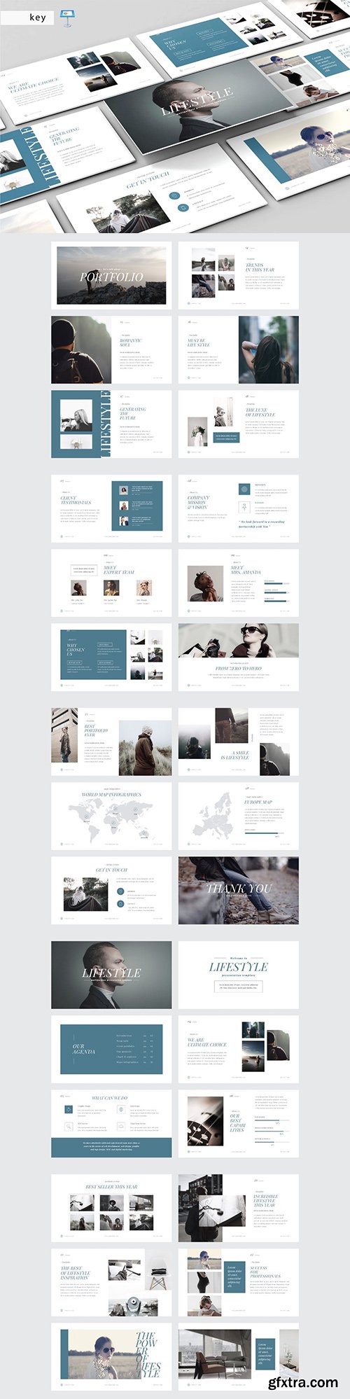 LIFESTYLE - Multipurpose Keynote Template V60