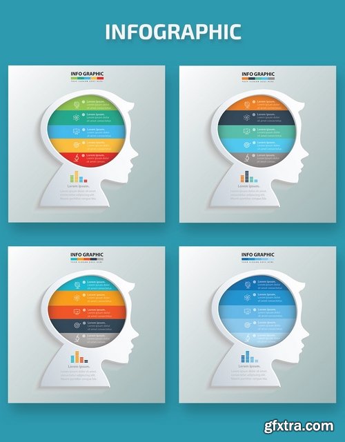 Human Resource Funnel Pencil and Education Infographic Design Pack