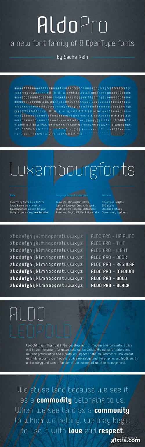 Aldo Pro Font Family