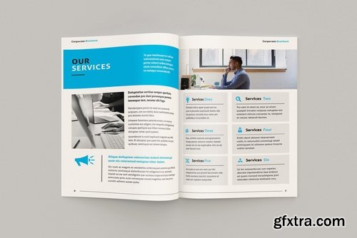 Brocore - A4 Corporate Brochure Template