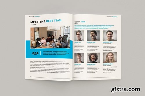 Brocore - A4 Corporate Brochure Template