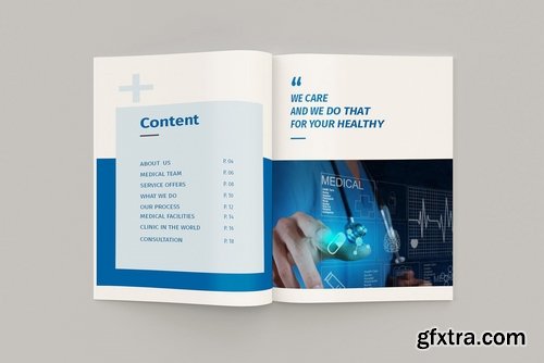 Medicore - A4 Medical Brochure Template