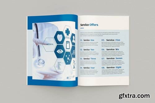 Medicore - A4 Medical Brochure Template