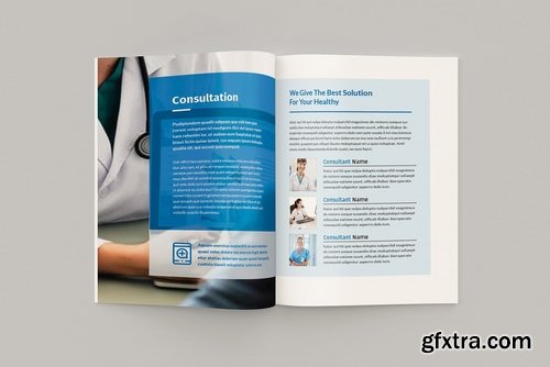 Medicore - A4 Medical Brochure Template