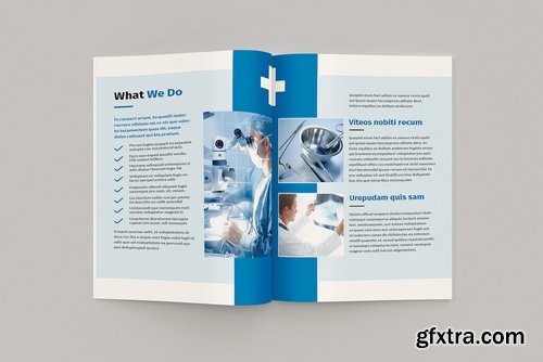 Medicore - A4 Medical Brochure Template