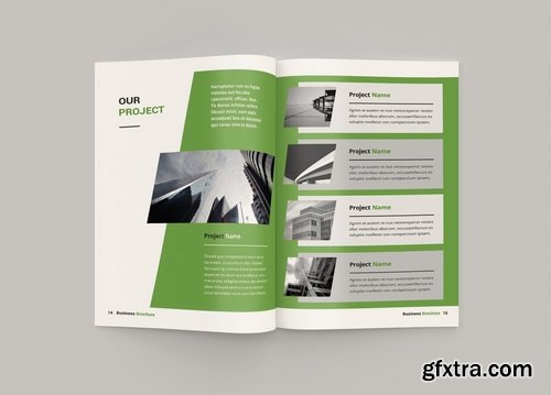 Bizy - A4 Business Brochure Template