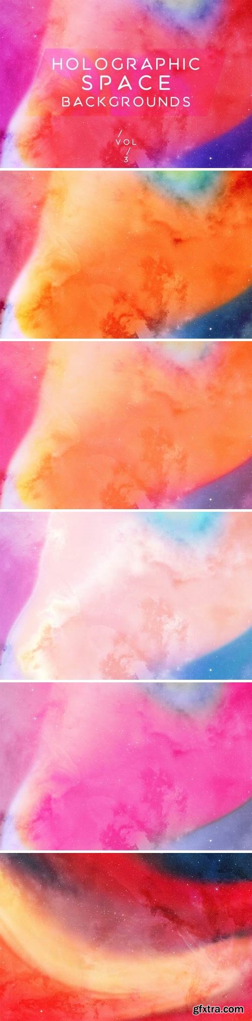 Holographic Space Backgrounds 3