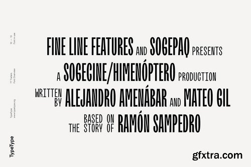 TT Trailers Font Family