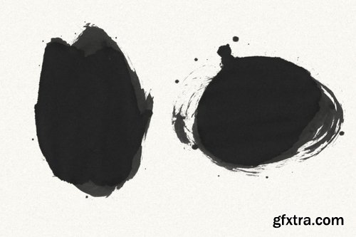 30 Gofe Ink Photoshop Brushes